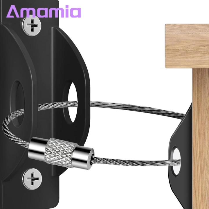 Wardrobe Straps Secure Baby's Safety with Easy-to-install Furniture Straps Prevent Falling Cabinets Wardrobes Anti-tip Strap Device 4 Sets