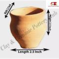 Tandoori Chai / Tea Cups (Pack of 6 Clay Cups) - Matti Kay Cups Tandoori Chai Pot Mud. 