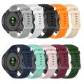 For Garmin Forerunner 55 Small Lattice Silicone Watch Band. 