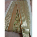8 yard Golden Fancy Piping for dupatta. 