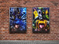 Death Note Light Yagami Mr. L Ryuk Rem Anime 3D Lenticular Flip Poster Double Transition 2 Images in 1 Poster – 30x40cm. 