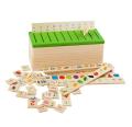 KNOWLEDGE CLASSIFICATION BOX â€“ EDUCATIONAL TOY. 