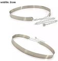 Metal/Steel Waist Chain Belt in Gold & Silver Color for Girls and Women. 