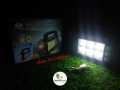 Solar Multi Light Source Portable Lamp Solar Powered & USB Charging Flashlight With Phone Charging Option Multifunctional LED Lamp With 3 Lighting Mode. 