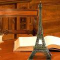 Mini Eiffel Tower Model 6.5 inch size - Metal. 