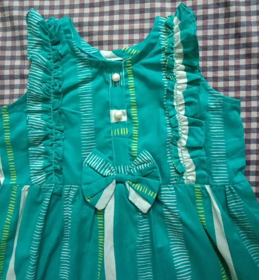 Frocks for Baby Girls Pure Soft Cotton Frocks For Girls 1 to 8 Years Baby Kids Frock Dresses for Baby Girls Causal and Party Wear Dresses Daraz.pk