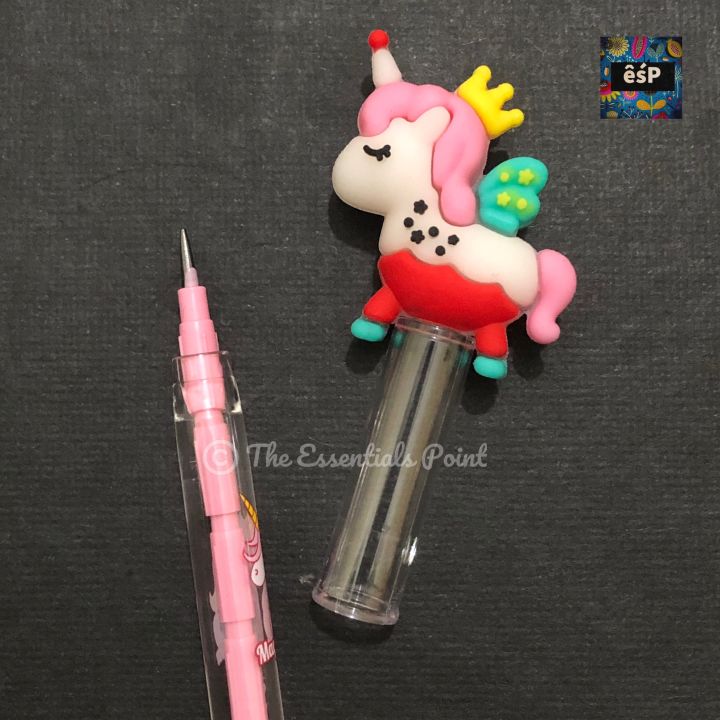 Unicorn%20(set%20of%204)%20-%20Fancy%20Lead%20Bullet%20Push%20(sika)%20Pencil%20For%20Kids%20(Girls%20and%20Boys)%20-%20Image%206