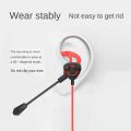 Gaming Handsfree - Wired Earphones 3D Bass Stereo Sound For Gamer- Gaming headphones with Detachable Mic - Gaming Headset - Gaming Handfree For Pubg | Cs | Cod |Fortnite - In-Ear Gaming Earphones - Noise Cancelling Earphones - Earphones For Gaming. 