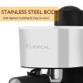 LEXICAL LEM-0601 Small Italian Coffee Maker Espresso Machine  3.5 Bar 4 Cups Espresso Machine Cappuccino Latte Coffee Machine With Steam Milk Frother And Pot, Home Office Coffee Machine Removable Drip Tray Barista Style Coffee Machine 800W Little Surprise. 