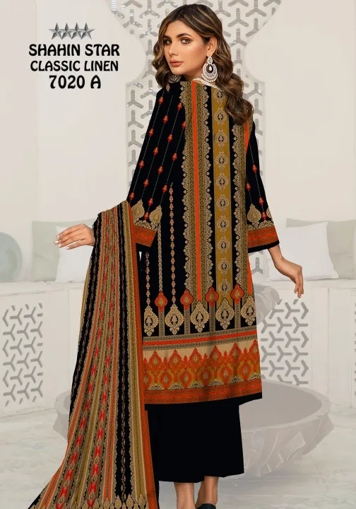 Shahin%20Star%20Classic%20Linen%20Winter%20Clothes%20for%20Women%20Unstitched%203%20Piece%20Suit%20DN#7020-A%20-%20Image%202