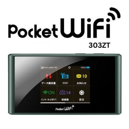 Pocket WiFi 思いがけない 303ZT