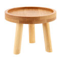 Wooden Plant Stand Flower Pot Base Holder Round for Indoor Outdoor. 
