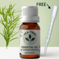 100% PURE Tea Tree Essential Oil + Free Dropper | Kills Bacteria | Helps with Acne Treatment | Natural Insect Repellent TeaTree Oil. 