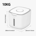10 Kg Moisture-Proof Rice Grain Storage Box, Nano Bucket For Kitchen Container. 