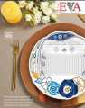 Melamine Dinner set 72pcs (Dinner set)(Dinner set plastic)(8 persons serving dinner set)(72pcs dinner set). 