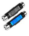 Digital Car Air Vent Thermometer Car Thermometer Clock. 