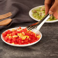 Small Perforated Spoon Premium Slotted Spoon for Effortless Cooking Heat Resistant Food Grade Stylish Kitchen Tool Ideal for Filtering Serving Straining Must-have Kitchen Accessory. 