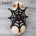 Pet Spider Web Halloween Costume Halloween Spiderwebs Pet Costume Eye-catching Adjustable Fastener Tape Dogs Cats Supplies Halloween Pet Costume Spider Web. 