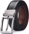 High Quality Belt – Belt – Belts – Belt for Men – Leather Belt – Leather Belts for Men  2-in-1 Reversible Black & Brown Adjustable Formal Belt, Stylish & Durable for Office & Casual Wear. 