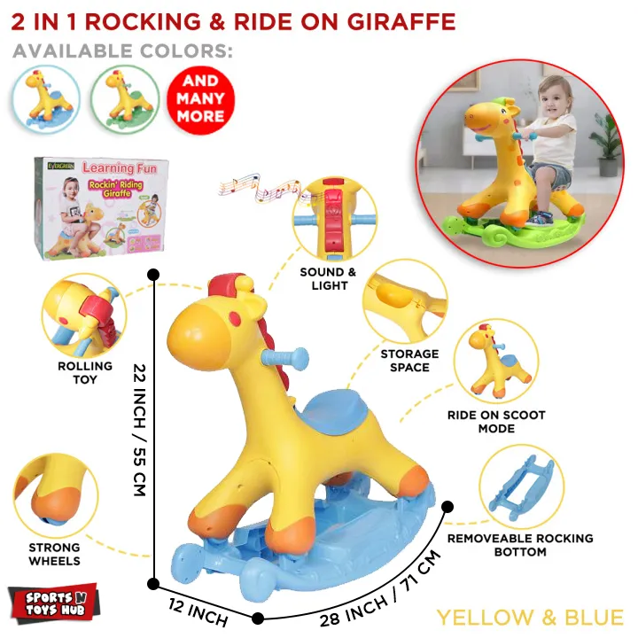 Rocking%20Ride-ON%20Giraffe%20Toy%202%20in%201%20Fun%20Play%20For%20Toddlers%20Comes%20With%20Flashing%20Light%20&%20Melody%20Music,%20Calf%20Ride%20On%20With%204%20Wheels%20Has%20Storage%20Under%20The%20Seat,%20Suitable%20For%20All%20Children%20For%20Outdoor%20or%20Indoor%20Ride,%20Best%20Gift%20For%20Baby%20Boy%20or%20Girl%20-%20Image%202