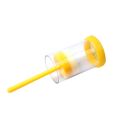 Professional Transparent Queen Bee Labeled Bottle Beekeeping Queen Bee Cages Plunger Marker Tools Plastic Beekeeper Breeding Bottle. 