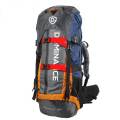 Dominance 60-L Men Travel Backpack 60 Liter Trekking Backpack Bag for men travelling and hiking bag, Hiking Backpack Gym Bag Grey & Black Travel Bag  Weekend Luggage Tour Bag,Backpack Bag for Men Women,Travel Bag. 