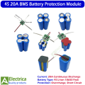 4S 20A BMS HX-4S-A20 Battery Protection Board for 18650 Li-ion Pack, Overcharge & Short Circuit Safety by Electrica. 