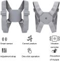 ​Smart Posture Corrector Vibration Belt USB Rechargeable Intelligent Vibration Induction Sensor Reminder High Elasticity Adjustable Upper Back Shoulder Lumbar Waist Support Belt for Children and Adult​. 