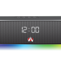 Audionic Optima Sound Bar Mobile Speaker Wireless Connectivity Mobile Soundbar, Digital Clock With Alarm Speaker, RGB lights Speakers, AUX Input Sound bar. 