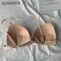 ECHIDNA Lady Bra Spaghetti Straps One PIece Thin Shoulder Strap Lady Bra. 