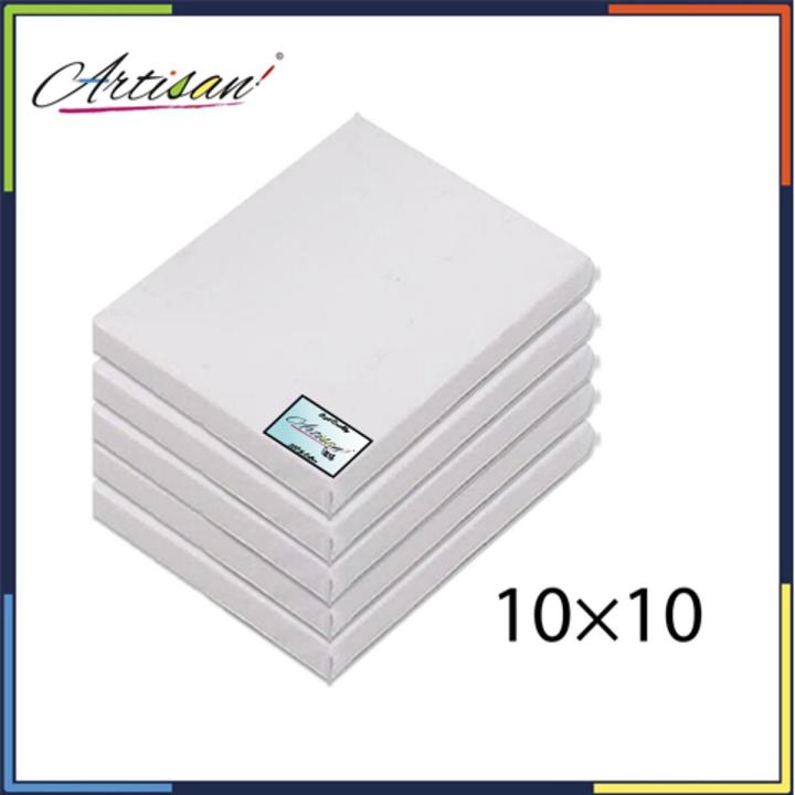 Artisan - Pack Of 5 - Canvas Set 10x10 Prime Coated | Daraz.pk