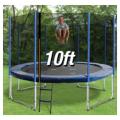 Trampoline 10 Feet Round Trampoline and Enclosure with spring. 