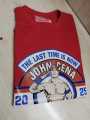 Red John Cena Farewell Tour Digital Print T-Shirt For Men. 