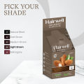 Hairwell Shampoo Hair Color (Light Brown). 