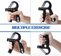 Hand Gripper Adjustable Resistance Automatic Counting Non-Slip Hand Grip Strength Trainer Fingers Wrist Forearm Exerciser Workout Gear Home Gym Exercise Equipment. 