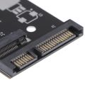 M2 SSD to SATA SSD Adapter NGFF Converter 2.5" NFHK SATA3 Card B Key for M2 SSD  6Gbps Expansion Card, Supports 2230. 2242, 2260, 2280 NGFF SSD. 