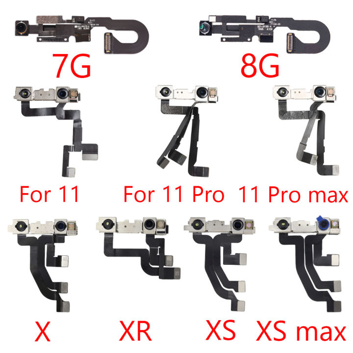 Small Front Camera For iPhone 7 8 Plus X XR XS Max 11 Pro max Proximity ...