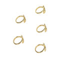 Crochet Yarn Tension Ring Easy To Wear Vintage Stainless Steel Multifunction Crochet Tension Ring Peacock Shape for Crocheting. 