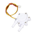 Water Flow Meter Sensor, DC 3.5-24V Flowmeter Switch Waterproof for Heater. 