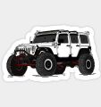 Car Sticker - 3 inch x 3 inch Sticker size sticker  For Mobile Sticker For Laptop jeep sticker. 