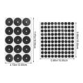 2Seets Pool Table Sticker Snooker Spots Billiard Table Marker Billiard Point Stickers for Home Snooker Pool Billiard. 