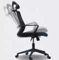 Office High Back Mesh Headrest Adjustable Height and Ergonomic Design Home Office Computer Desk Executive Swivel Chair (white). 