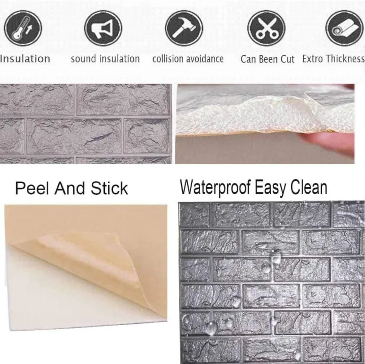 70x77cm%20Modern%203D%20Brick%20Pattern%20Wallpaper%20Bedroom%20Living%20Room%20Wall%20Sticker%20Decor%20-%20Image%205