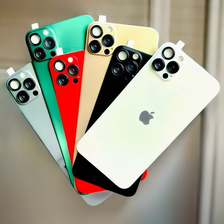 iPhone XR to 13 PRO Converter Back Sheet with Logo, Camera Lens and Back Protective Sheet for iPhone XR