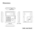 Hikvision DS-K1T320MFWX Biometric Time Attendance Machine, Face Scan, Thumb Impression Device. 