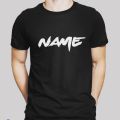 Custom Your Name Printed T-shirt. 