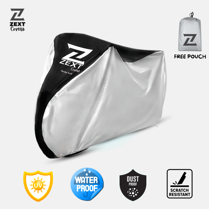 ZEXT 100% Waterproof Bike Cover 70/125cc Motorcycle Cover