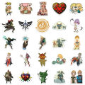 50Pcs Game Zelda: Tears of the Kingdom Stickers Waterproof Decals for Suitcase Notebook Skateboard Refrigerator Kids Toy Gift. 