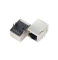 1pcs Led RJ45 socket 56 8P8C PCB network Female connector port EMI Modular 90 degree. 