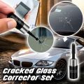Automotive Glass Crack Nano Repair Fluid Kit. 